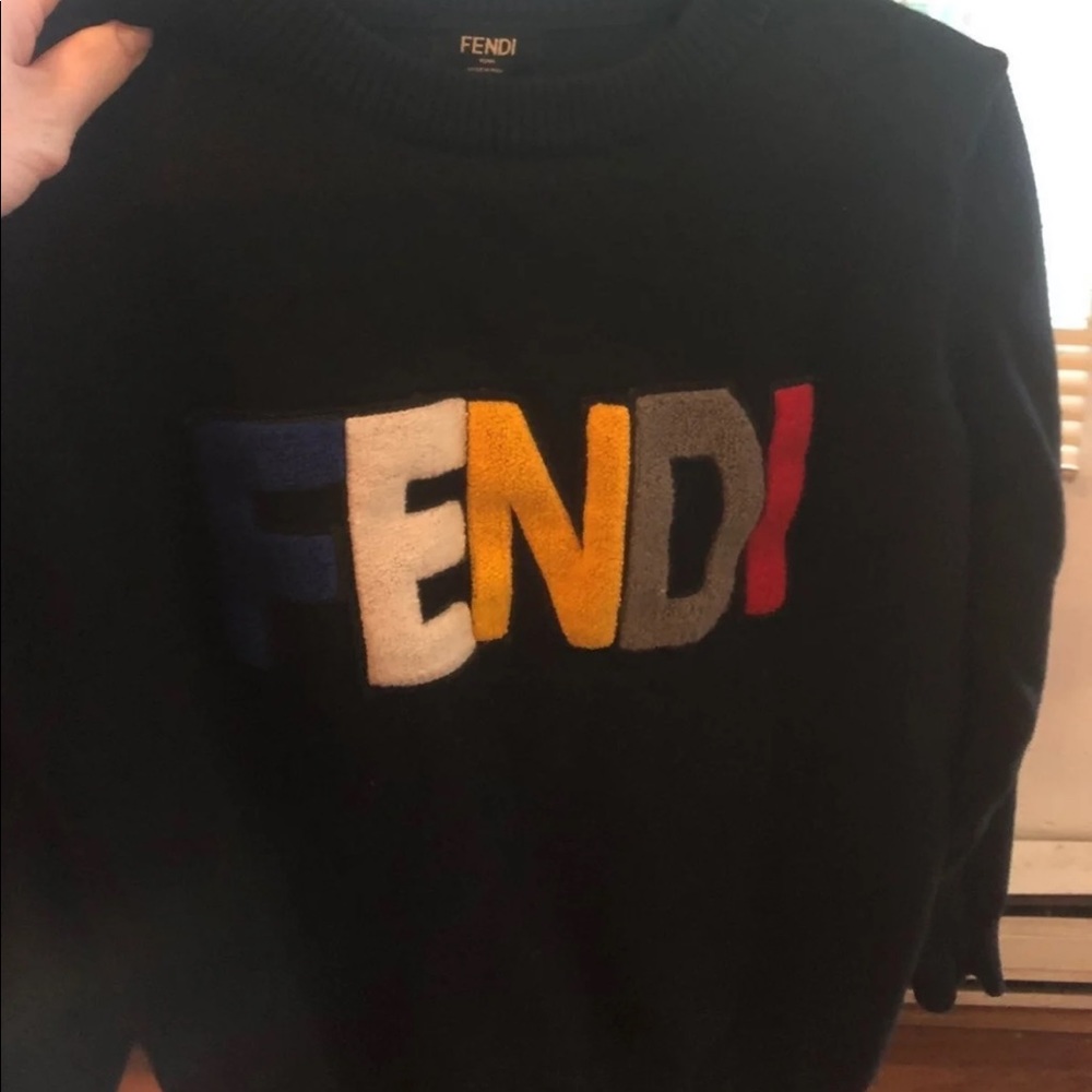 Fendi Logo Sweater